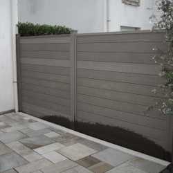 cl�ture en lame composite