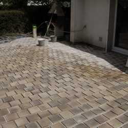 Dallage en petite dalle 12x12 type vaugirard